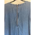 Gap  Denim XS Mid Wash Chambray Short Sleeve Dress Photo 5