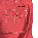 POLO Jeans Ralph Lauren Bermuda Shorts Women’s 10 Coral Pink Y2K Baggy Tie Hem Orange Photo 6