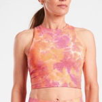 Athleta  Conscious‎ Crop Tank Top tie-dye pattern Size Medium Photo 0