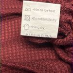 Unbranded Brick Red Pullover Long Sleeve Thermal Crew Neck Shirt Photo 7