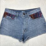 BDG  Urban Outfitters High Rise Dree Cheeky Jean Shorts- Tribal Design- Size 27 Photo 0