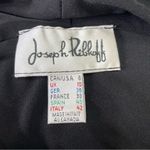 Joseph Ribkoff Y2K  Ruffle Belted Shrug Top Shirt Blouse‎ Size 8 Stretch Photo 2