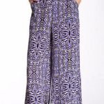ASTR  printed wide leg pants Photo 0