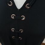 cupio black sleeveless tee shirt shift dress size XL Photo 7