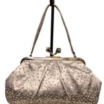Kate Landry  silver sequin clutch bag 10” x 5” evening‎ bag Photo 0