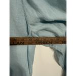 J Jill Love Linen‎ Women's XL Button Up Shirt Dusty Blue Long Sleeve Shirt Top Photo 5