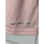 Ariat Medium Pink Laguna Performance Graphic V Neck Tee Photo 5