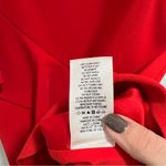 Alice + Olivia Red Verona Ruffle Dress Photo 8