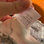 Princess Polly white floral tie front crop top size 2 100% cotton Photo 9