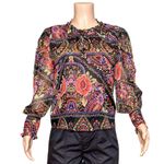 MISA Los Angeles NEW Siena Top, Flora Valentina, Small Photo 8