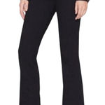 Joie  Laney Crop Flare Jeans Black Denim Pants Size 26 Minimalist Retro Photo 0