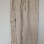 Ci Sono  Linen Blend Cargo Casual Pant Sz M Photo 0