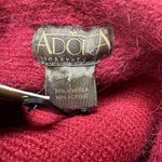 Adora Red Burgundy Slouchy Beanie Angora Blend One Size NEW with Tags Photo 4