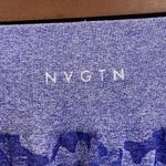 NVGTN Camo Seamless Leggings in Electric Blue Photo 6
