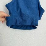 Outdoor Voices  Open Back Long Line Sports Bra Crop Top Women’s size XS Blue Photo 2
