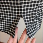 Forever 21  Mini Dress Y2K Black & White Check Zipper Side Size Medium NWOT Photo 1