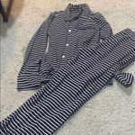 J.Crew  pajama set size Petit small  95 percent cotton EUC Photo 1