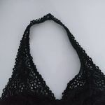Aerie Black Lace Halter Bralette Size Small Photo 2