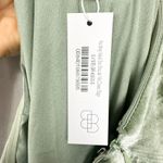 Baltic Born  Kourtney Velvet One Shoulder Midi Dress Sage Size Small NEW Stretch Photo 8