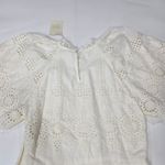 Tularosa  Kassie Mini Dress in White Lace Small Photo 11