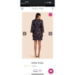 Trina Turk  Selfie Peacock Embroidered‎ Dress Size S Cream Evening Wedding $458 Photo 4