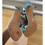 Alexander Birman Aysha Padded Leather Sandals Pistachio Womens Size 38 Photo 8