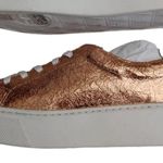 Schutz  Metallic Gold Sneakers Photo 4
