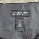 Lane Bryant  Womens Dress 22 Red Black Floral Sleeveless Pleated Fit & Flare Photo 3