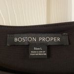 Boston Proper  Dress size L brand new color black length 36” bust 36” Photo 2