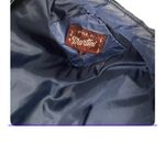 VINTAGE Vest 70s Style By Martini Navy Blue Snap Front Pockets Size Small Photo 7