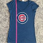 5th & Ocean  Chicago Cubs Deep V-Neck Shirt Photo 7