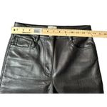 Aritzia Wilfred The Melina Faux Leather Pants Women’s Size 2 Straight Leg #F6-5 Photo 5