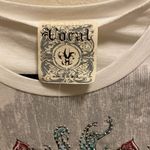 Vocal  Embellished True Love Tattoo Print Long Sleeve T-Shirt New Without Tag Photo 2