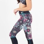 Wave Life women XS Paisley park black blue leggings sun protection water sport Photo 3