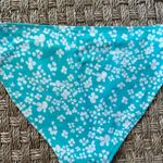 Aerie  small white and teal floral print bikini bottom Photo 4
