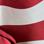 Zimmermann NWT $650  100% Silk Wonderland Boxy Tee Blouse Burgundy Stripe Size 6 Photo 6