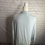360 Cashmere light blue faux wrap sweater size large Photo 11
