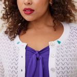 Torrid Disney The Little Mermaid Cropped Cardigan Sweater Photo 2