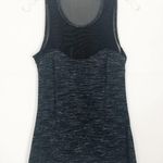 90 Degrees by Reflex 90 Degree by Reflex Space-Dye Black Mesh Tank Top Size XS Athleisure Wear Photo 0