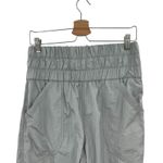 Free People  Movement‎ Way Home Joggers Pants Nylon Windbreaker Gray Size Small Photo 3