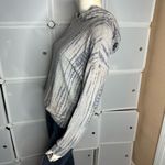 Anthropologie Sundry Shibori Cozy Hoodie Heather Gray Tie Dye Size 1/Small Photo 6