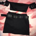 belted set Black Size 2 Photo 0