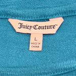 Juicy Couture Teal Top with Silver Studs Size Large Photo 7
