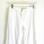 Max Mara Weekend White W12 straight Leg Pants sz 4 Photo 6