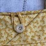 Handmade Yellow Patterned Tote Bag. Photo 11