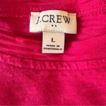 J.Crew women’s pink cotton belted T-Shirt Dress Size Large. Perfect summer dress Photo 4