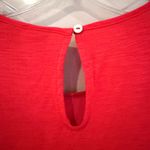 Anthropologie Dolan Pilar Pleated Top Blouse Women's Small Coral Preppy Classic Red Photo 4