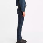 Levi's Levi’s Dark Wash 70’s High Slim Straight Jeans Photo 4