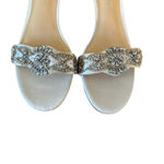 Betsey Johnson Women's 9.5  Mel Sandals 9.5M, Off-White with Rhinestones NEW Photo 4