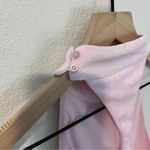 Fabletics Terry Built In Bra Tank Lavender Lustre Mock Neck Racerback Size L Photo 6